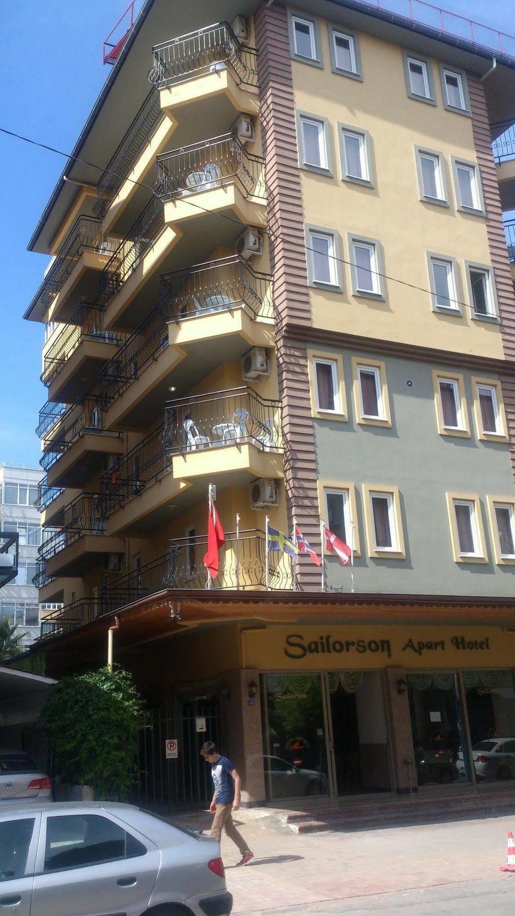 Sailorson Apart Hotel Alanya Esterno foto